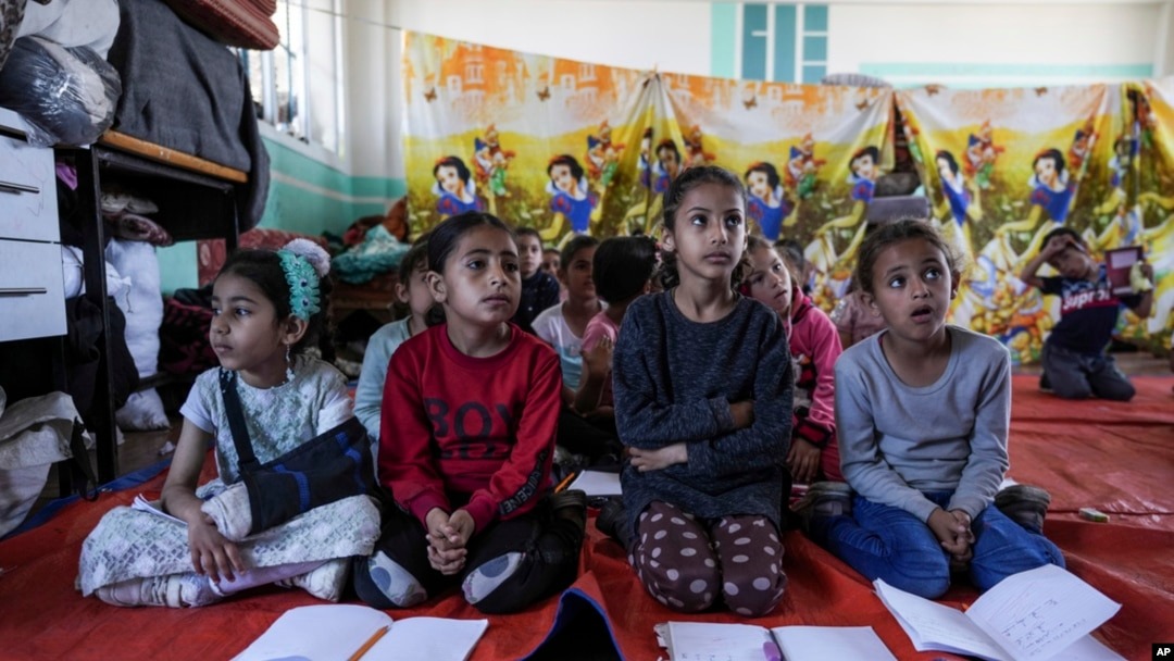 Centuries-Old School Reopens in Gaza, Bringing Hope to Children