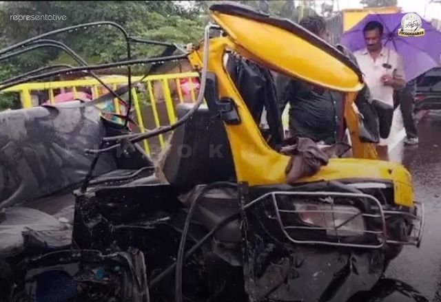 Talapady Tragedy: Six Dead, Including Five of a Family, as Bus Crashes into Autorickshaw