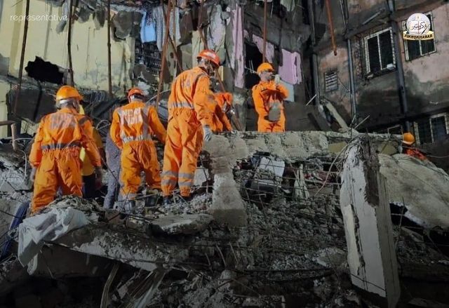 Maharashtra Building Collapse in Virar Claims 17 Lives; Rescue Operations Ongoing