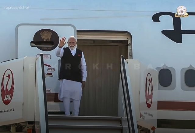 PM Modi Arrives in China After 7-Year Gap, Eyes Key Talks with President Xi