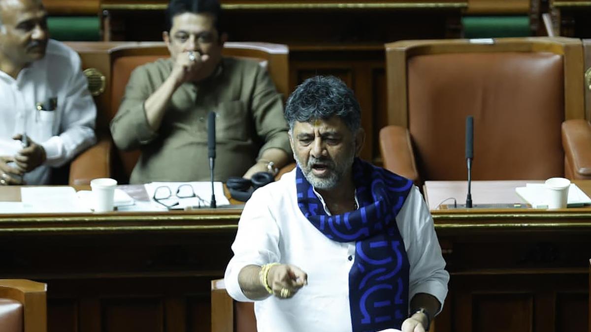 Karnataka Deputy CM D.K. Shivakumar Apologises for Singing RSS Anthem in Assembly