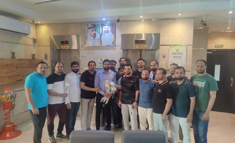 Bhatkal Bulls Dubai Welcomes BMJ Saudi Kabaddi Team Ahead of Bhatkal Pro Kabaddi League Kickoff