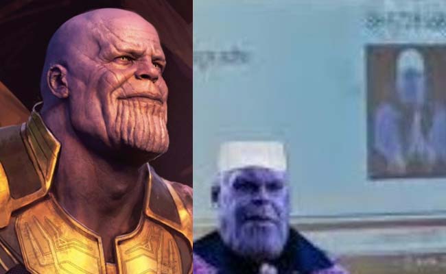 Marvel Villain ‘Thanos’ Photo Found on Malegaon Voter ID Sparks Outrage and Memes