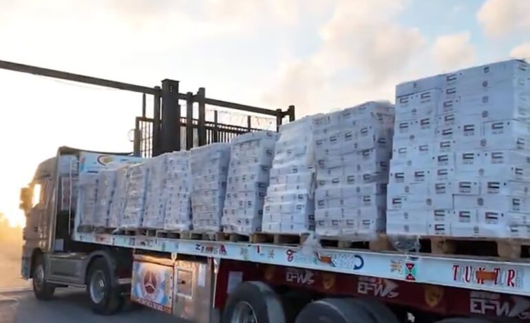UAE Delivers Over 4,500 Tonnes of Lifesaving Aid to Gaza in Ongoing Relief Effort