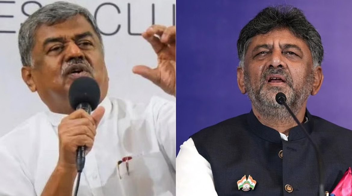 Congress Leaders Trade Barbs Over Shivakumar Singing RSS Anthem in Assembly