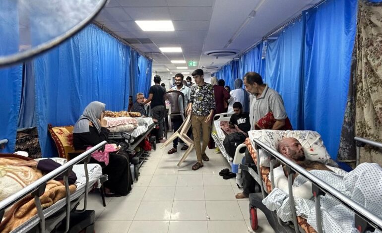 Gaza City hospitals facing ‘huge pressure’ as casualties mount