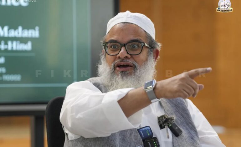Supreme Court’s Observation on ‘Waqf by User’ Deeply Concerning: Jamiat Ulama-e-Hind President