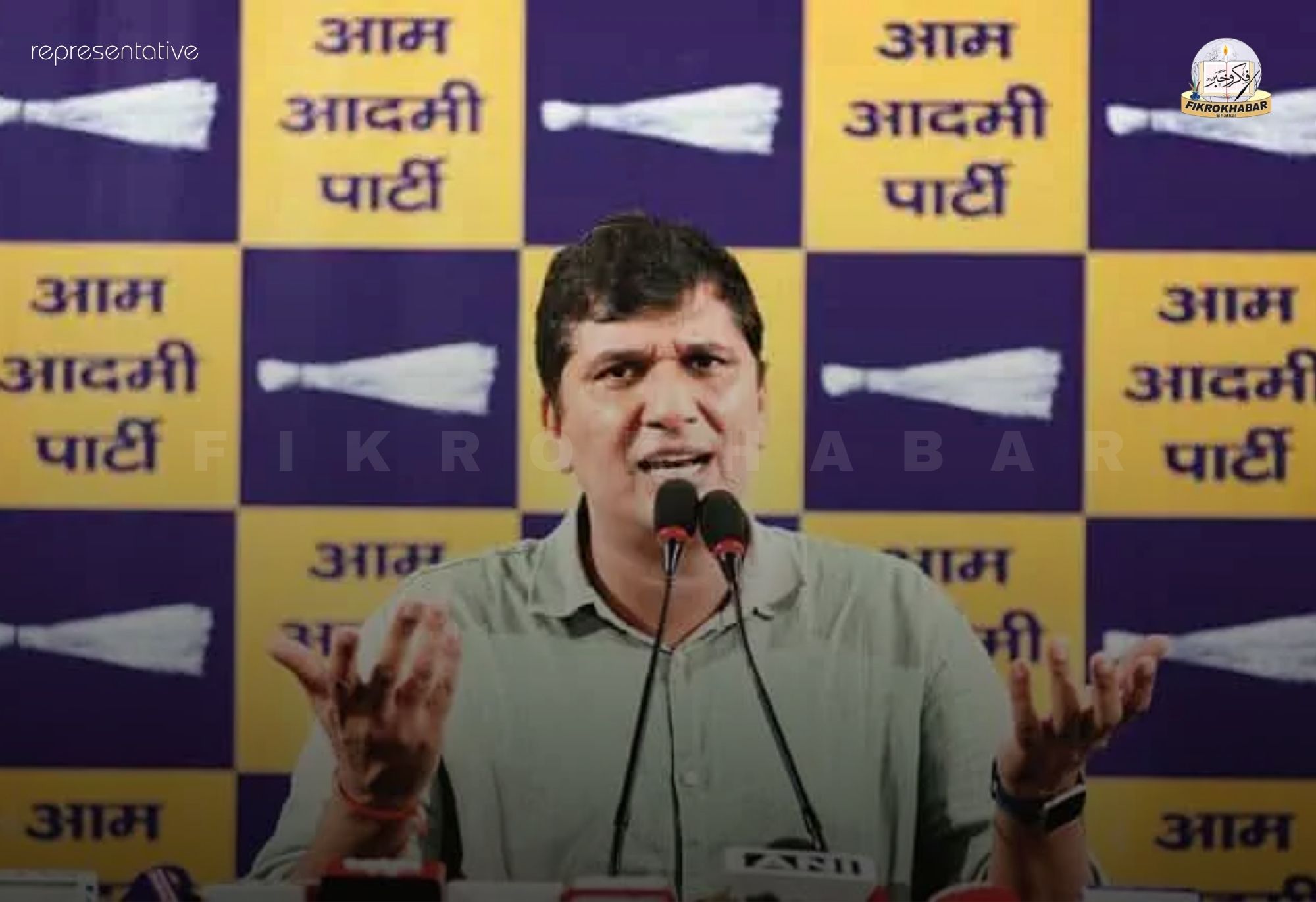 AAP Accuses Congress of Colluding with BJP to Defeat Kejriwal-Led Party in 2025 Delhi Polls