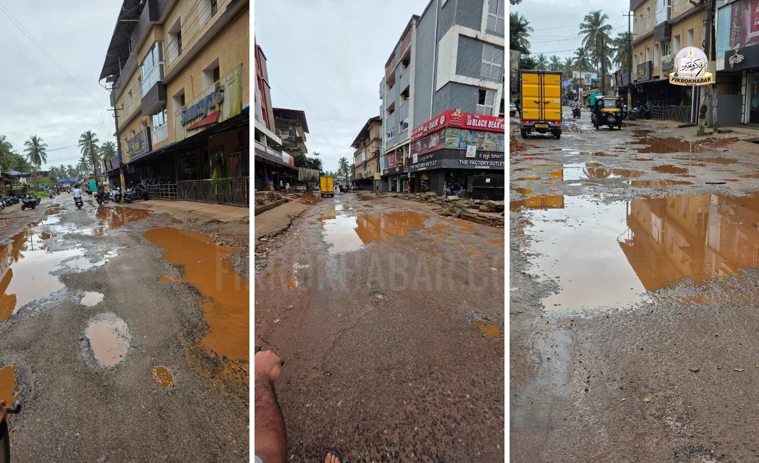 27 Days, Same Water on Tenginagundi Cross – No Action, Only Silence from Govt