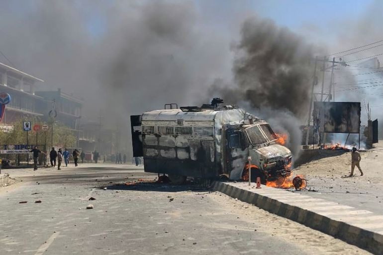 Violent Protests Erupt in Ladakh, Four Killed Amid Calls for Statehood