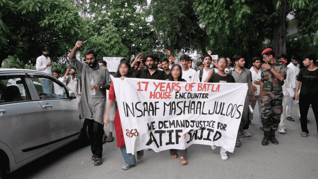 Police Detain Jamia Students During Protest Marking 17 Years of Batla House Encounter