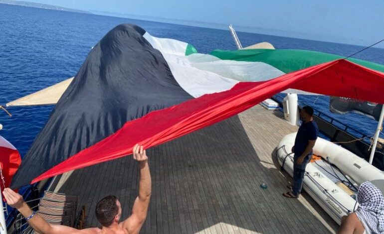 Global Sumud Flotilla arrives in Tunis