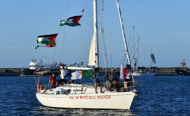 Global Sumud Flotilla Departs Tunisia, Determined to Break Gaza Blockade and Deliver Aid