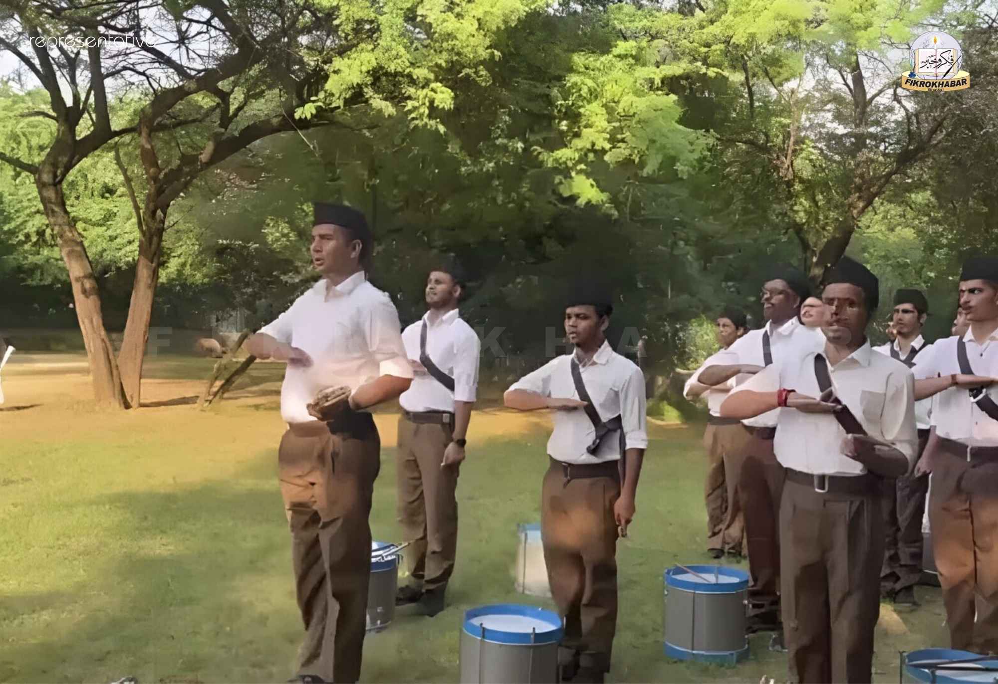 SFI Slams RSS for Holding March at JNU Without Permission