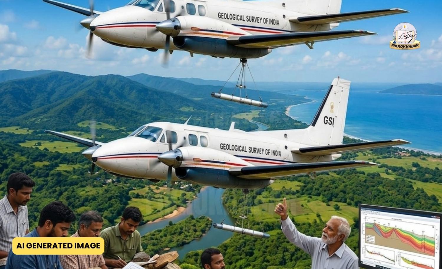 Low Flying Aircraft in Uttara Kannada Part of Scientific Survey, Says District Administration