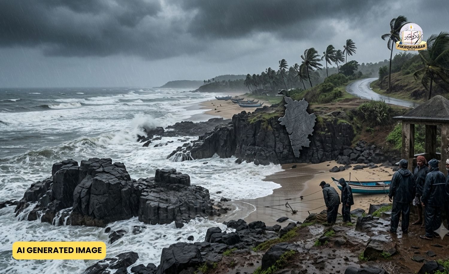 Uttara Kannada on Yellow Alert as Heavy Rain and Strong Winds Forecast for September 24