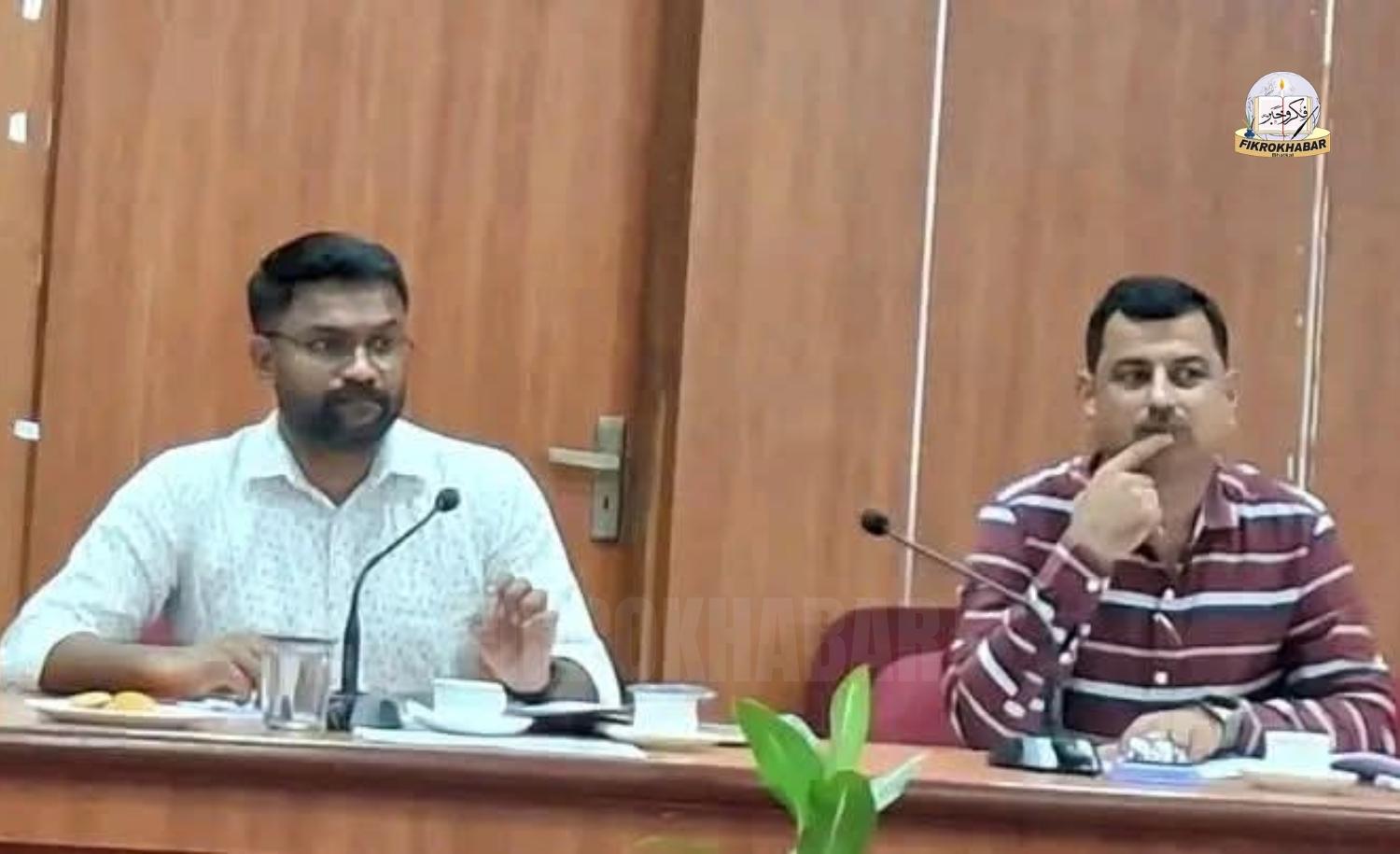 Act Swiftly on Drinking Water Shortage Complaints, Karwar ZP CEO Instructs Officials