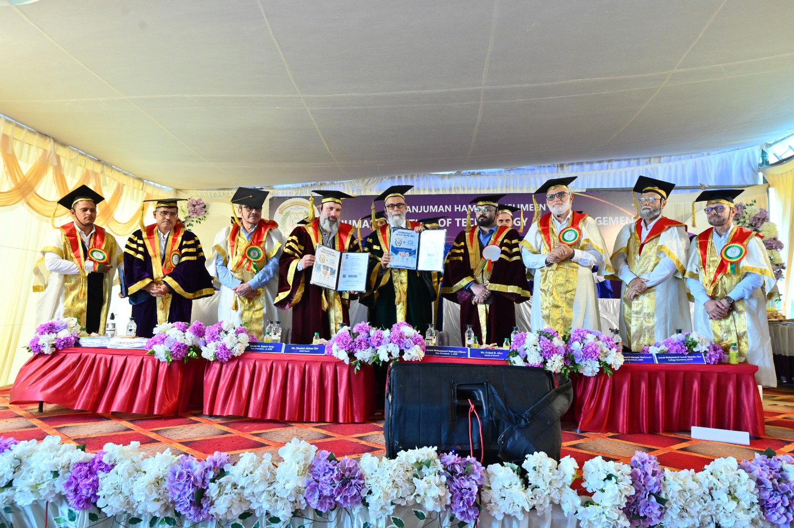 Anjuman Engineering College Holds 46th Annual Convocation in Bhatkal, Degrees Awarded to Graduating Students