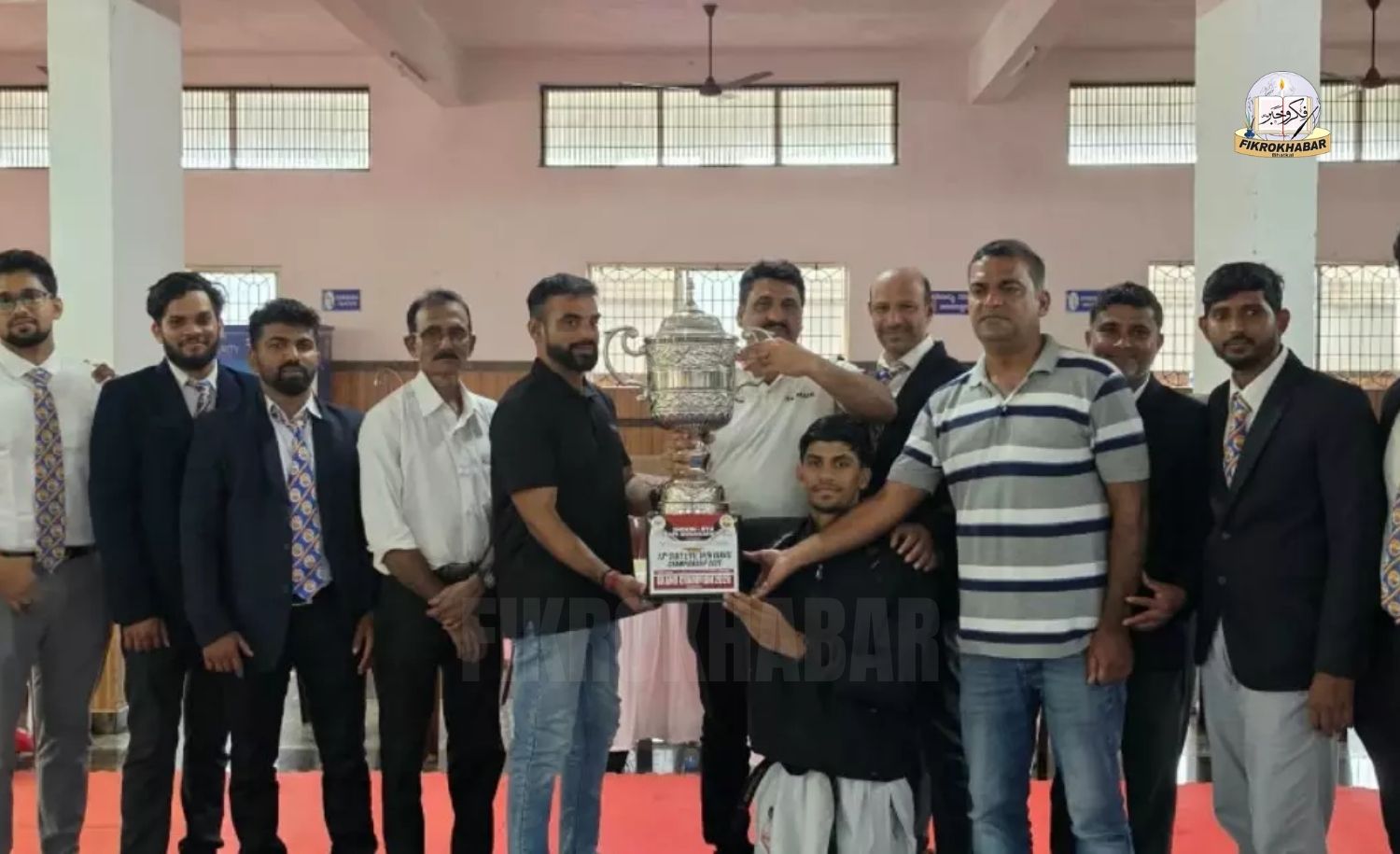 Bhatkal Siblings Shine at Mangaluru Karate Championship as Nameer Completes Grand Championship Hat Trick
