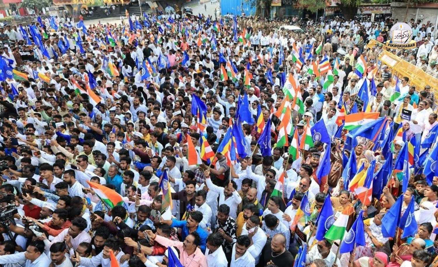 Police Stop Sujat Ambedkar-Led Protest March Outside RSS Office in Aurangabad