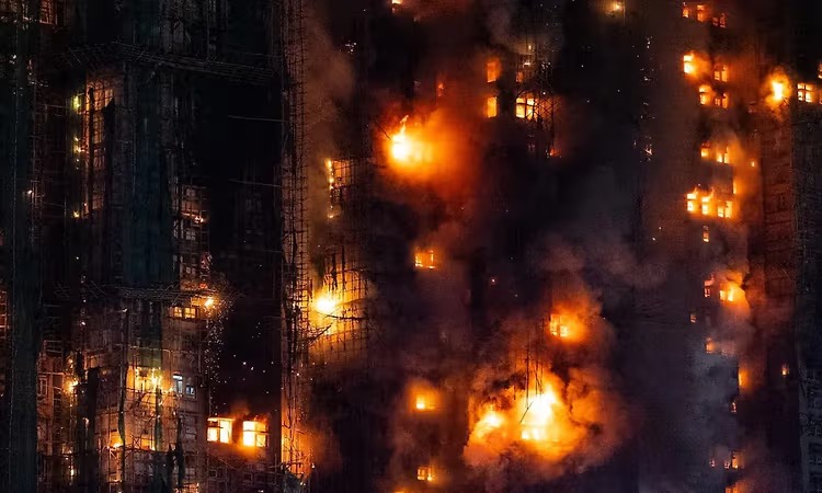 Devastating Hong Kong Apartment Fire Claims 128 Lives, Search Operations Continue
