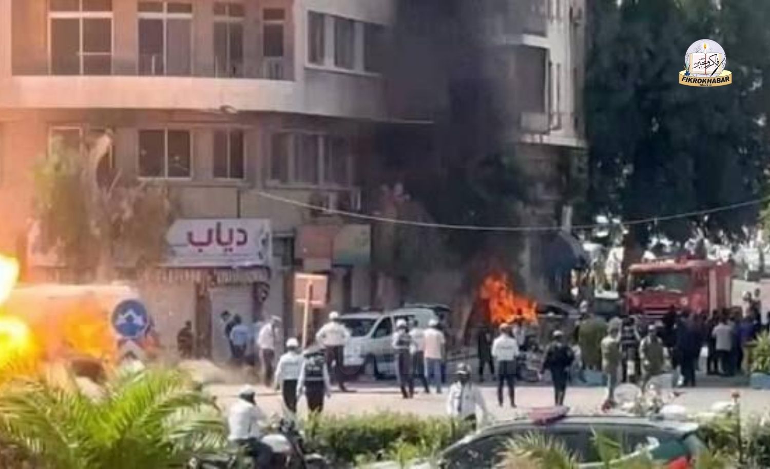 Explosions Near Syrian Presidential Palace During French President Macron’s Visit Raise Security Concerns