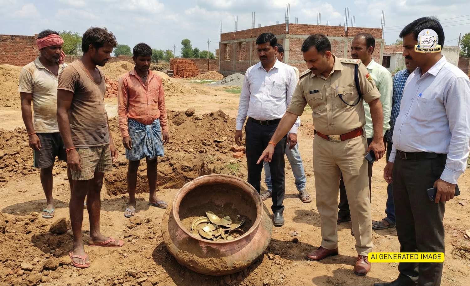 Treasure Unearthed During House Excavation in Karnataka