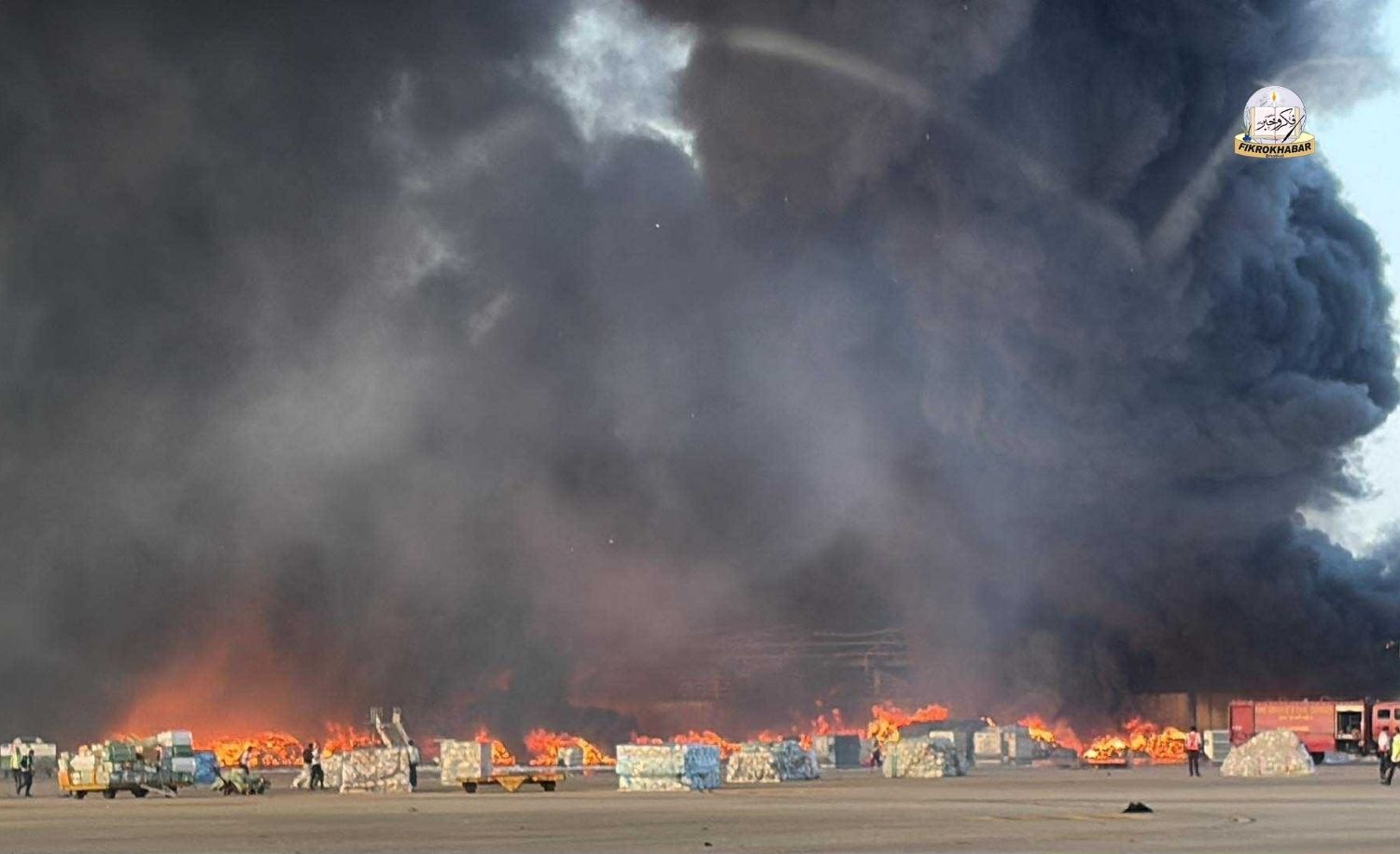Major Fire at Dhaka Airport Halts All Flights
