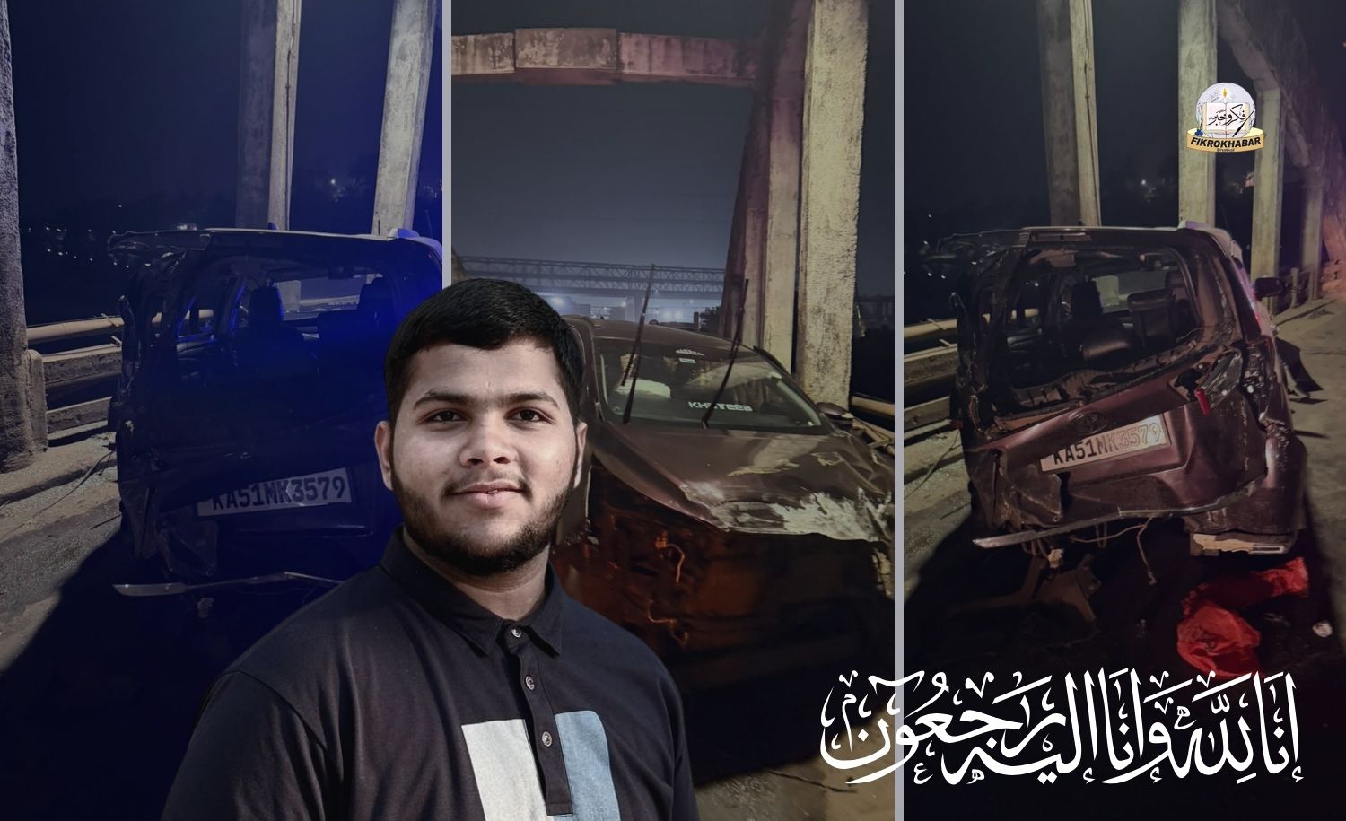 Young Bhatkal Man Dies in Mangaluru Bridge Crash During Kerala Trip