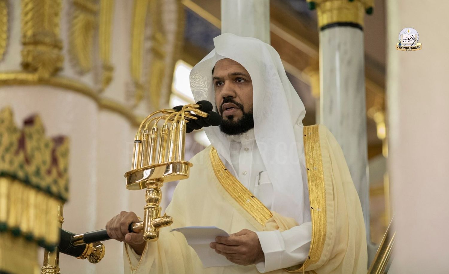 Sheikh Ahmad Al-Hudhaifi to Deliver Friday Sermon at the Prophet’s Mosque on 14 Dhul Qa’dah i.e 01 May 2026.