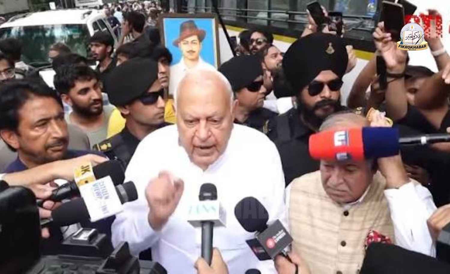 Farooq Abdullah Extends Support to CJP Protest, Urges Centre to Listen to Students