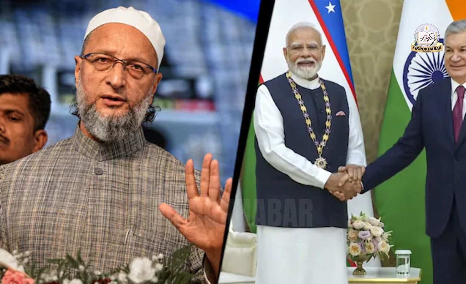 ‘Babur’s Country Is Honouring PM Modi’: Owaisi Takes Dig at BJP Over Uzbekistan Award
