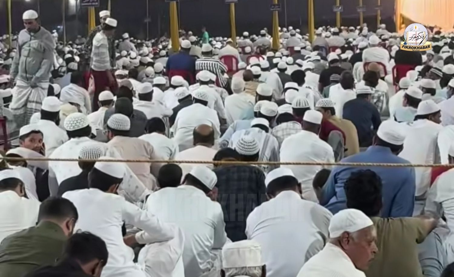 Thousands Gather in Bhatkal for Two-Day Tablighi Ijtima, Conclude with Dua