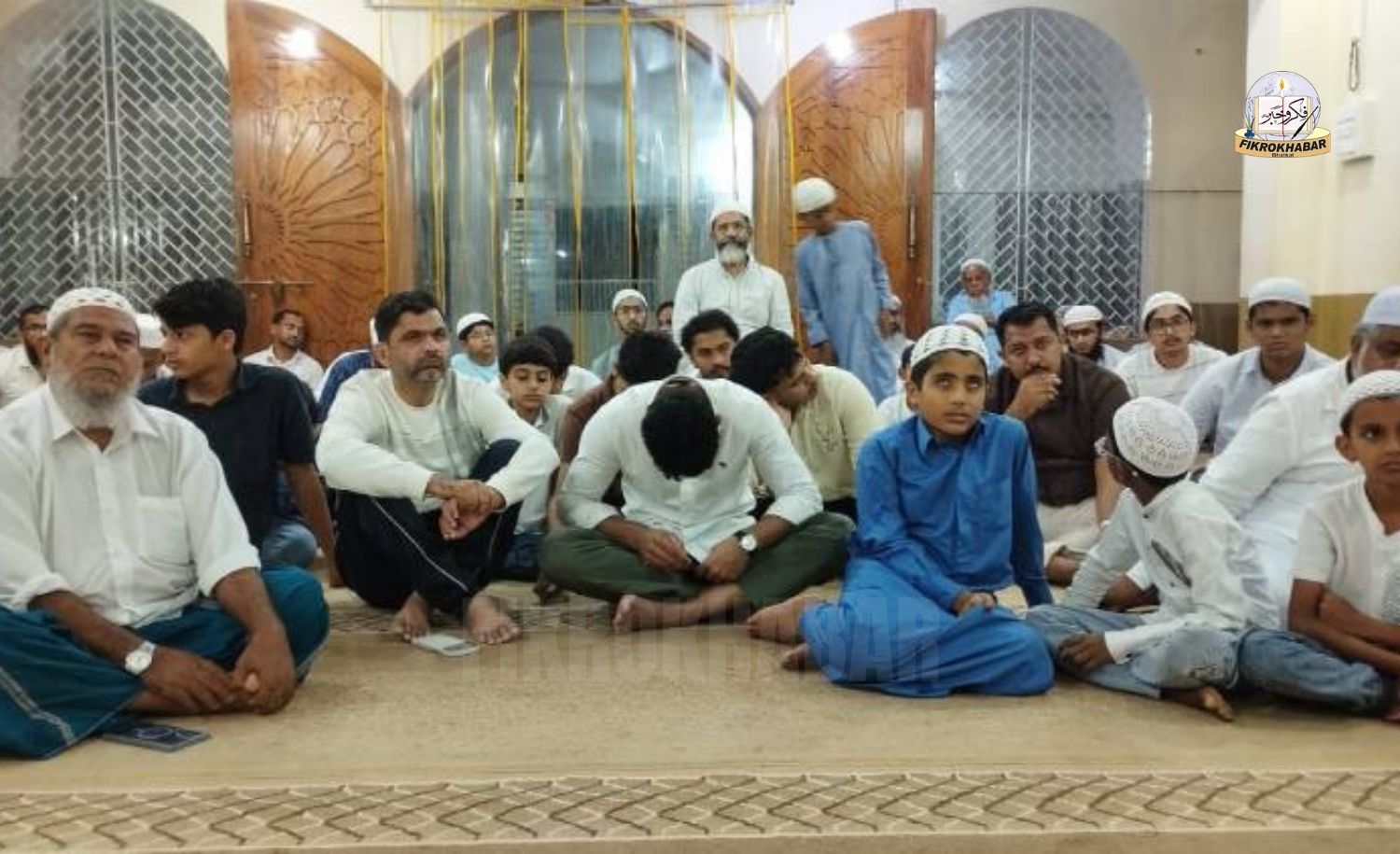 Condolence Meet Held at Syedna Umair Juma Masjid Following the Demise of Abdul Bari Kola