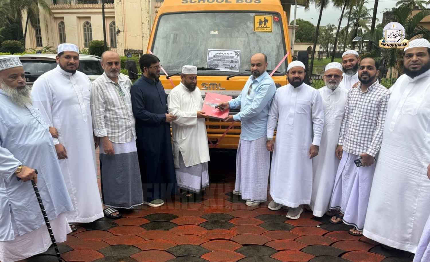 Eastern Province of Saudi Arabia Gifts New Bus to Jamia Islamia Bhatkal