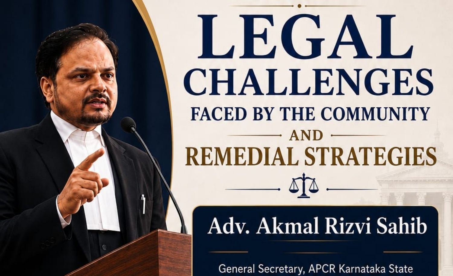 APCR Bhatkal to Hold Public Programme on Legal Challenges Facing the Community