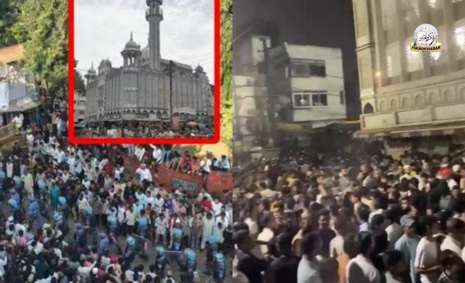 Ujjain Shahi Masjid Faces Partial Demolition Threat as Muslims Gather to Oppose Action