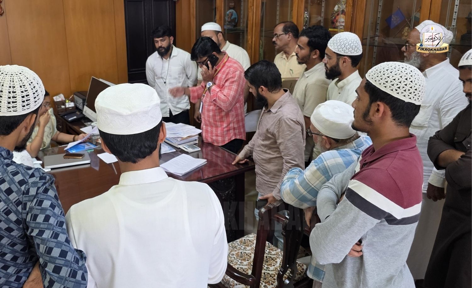 RFF Delegation Submits Memorandum to Uttara Kannada DC Over Poor Condition of Jamia Abad Road and Drinking Water Issue in Rahmat Abad