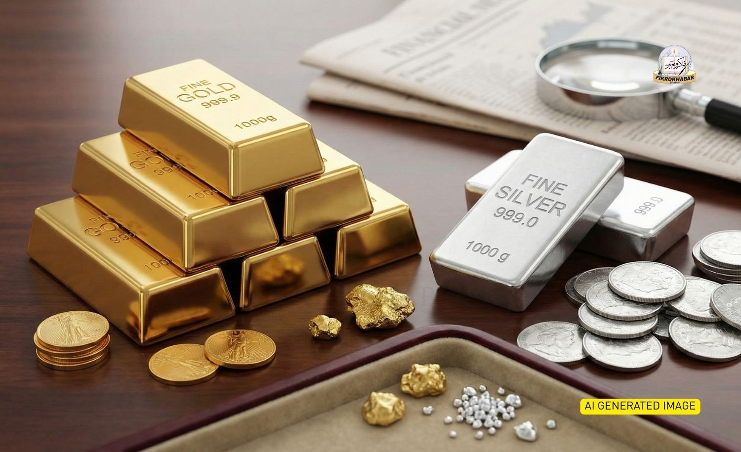 Gold and Silver Hit Record Highs as Prices Surge on December 23