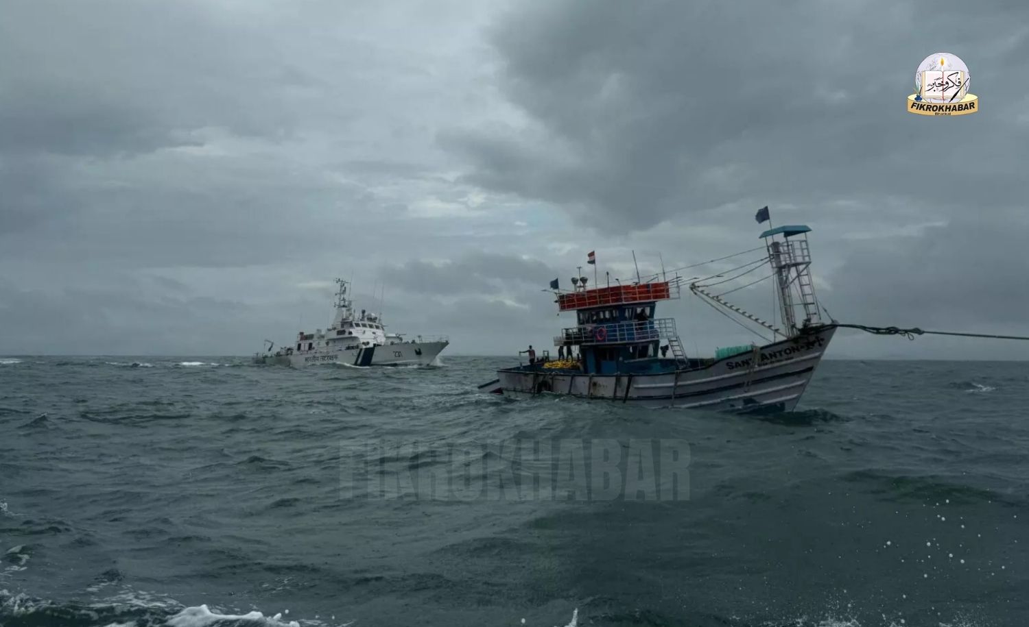Indian Coast Guard Rescues 31 Fishermen Stranded in Arabian Sea for 11 Days
