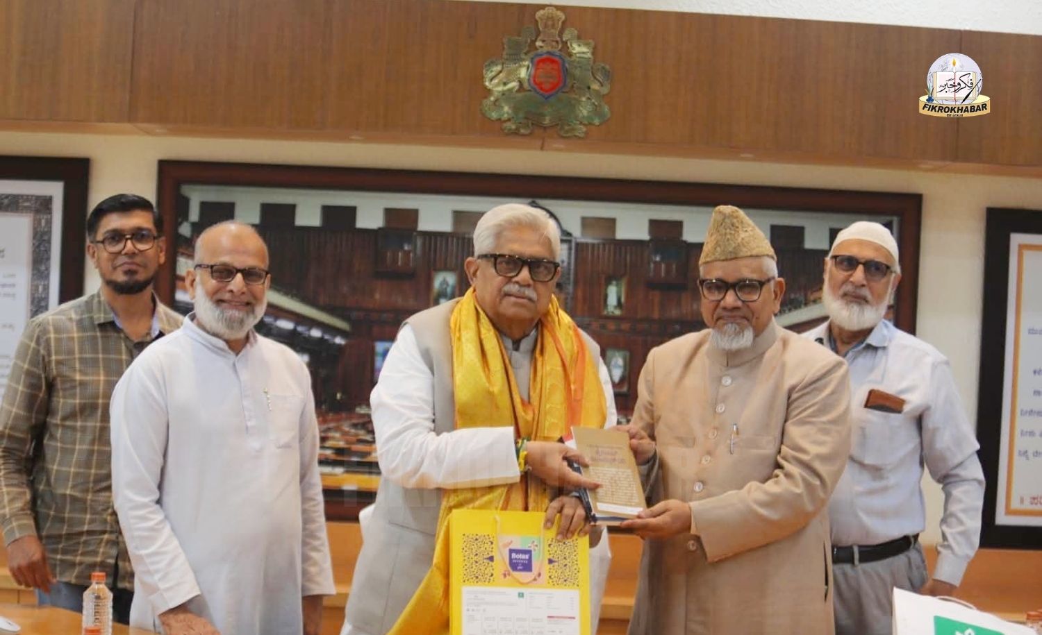 JIH Delegation Meets Karnataka Assembly Speaker, Calls for Communal Harmony and National Unity