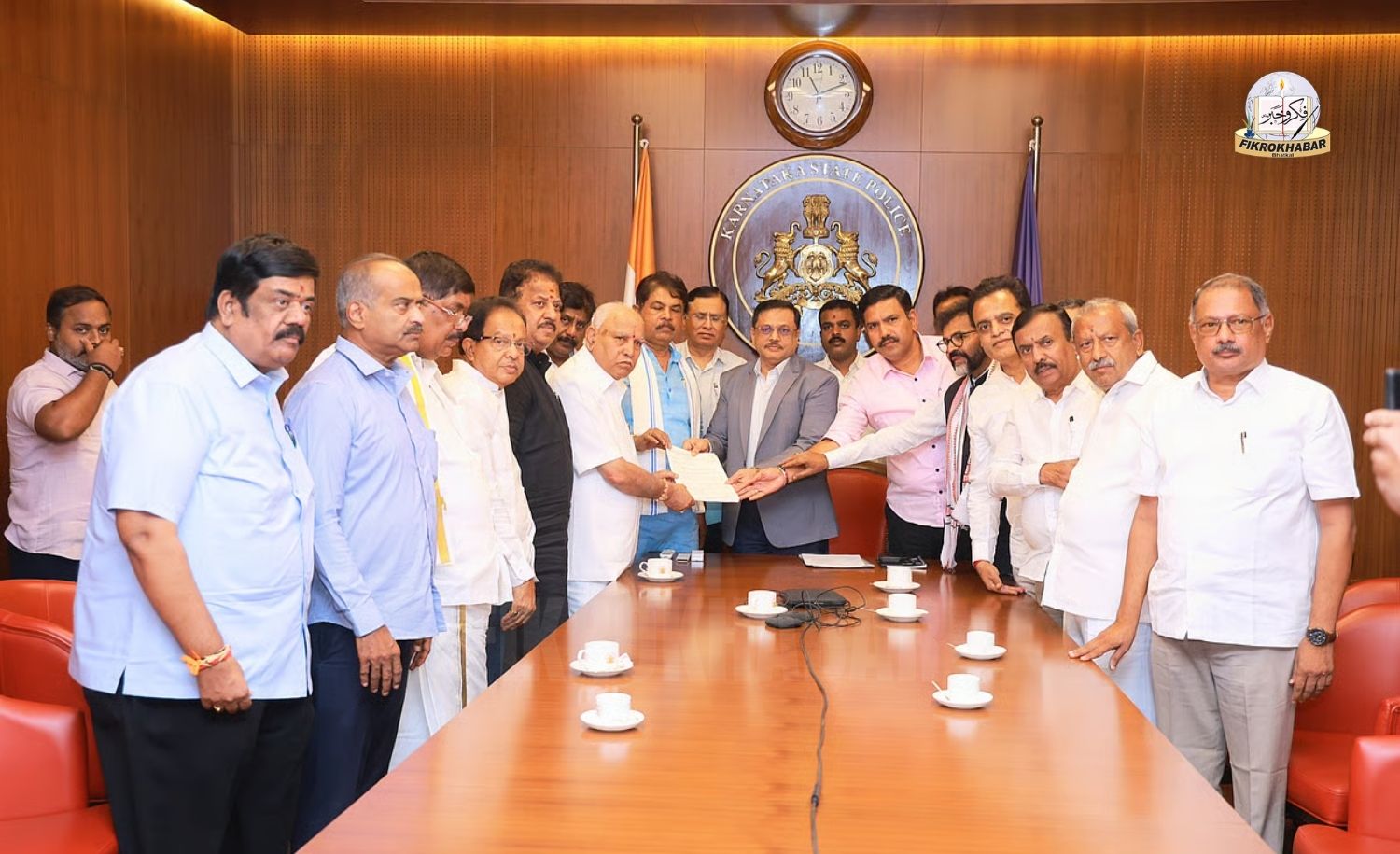 Karnataka BJP Leaders Meet DGP, Seek Review of Form 7 FIRs