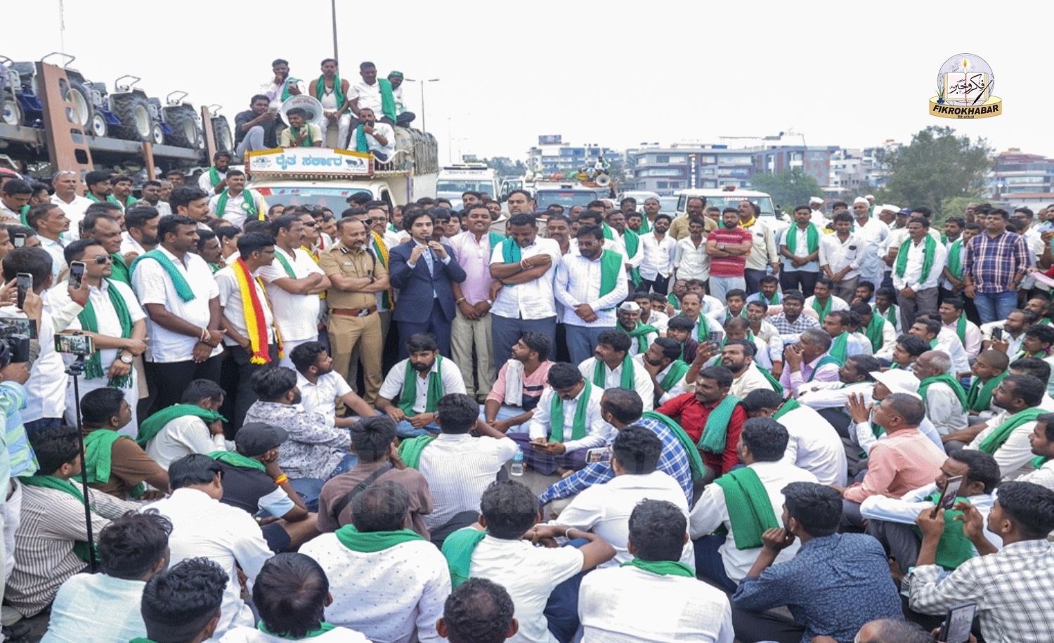 Karnataka Sugarcane Farmers Suspend Hubballi Chalo March, Set November 26 Deadline