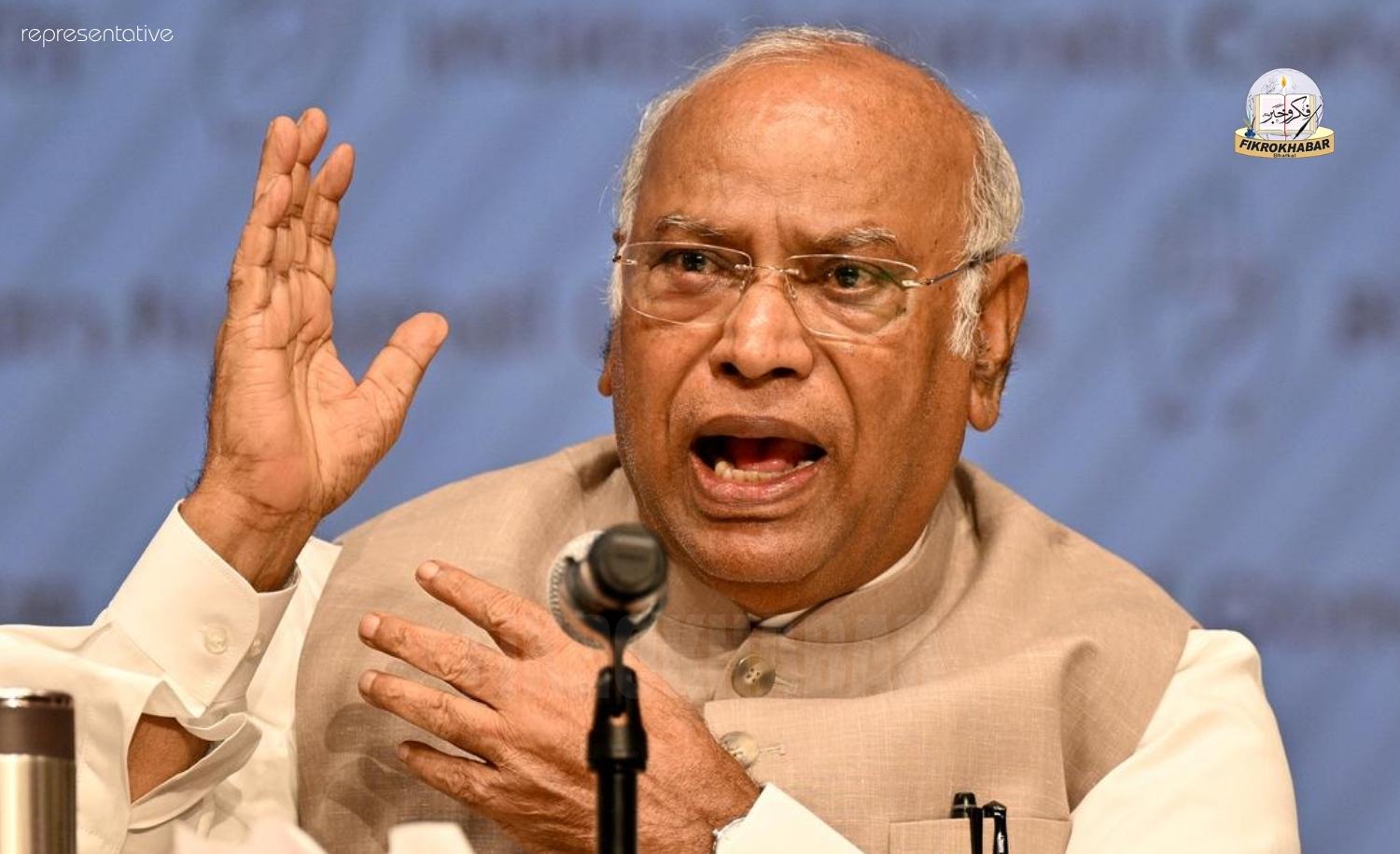 Kharge Accuses Centre of Rushing Women’s Quota Rollout for Political Gain