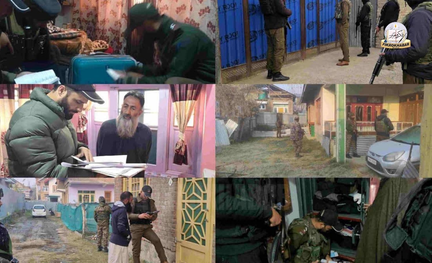 Massive Crackdown on Jamaat-e-Islami in Kashmir: Raids at 200 Locations, Around 1,000 Detained