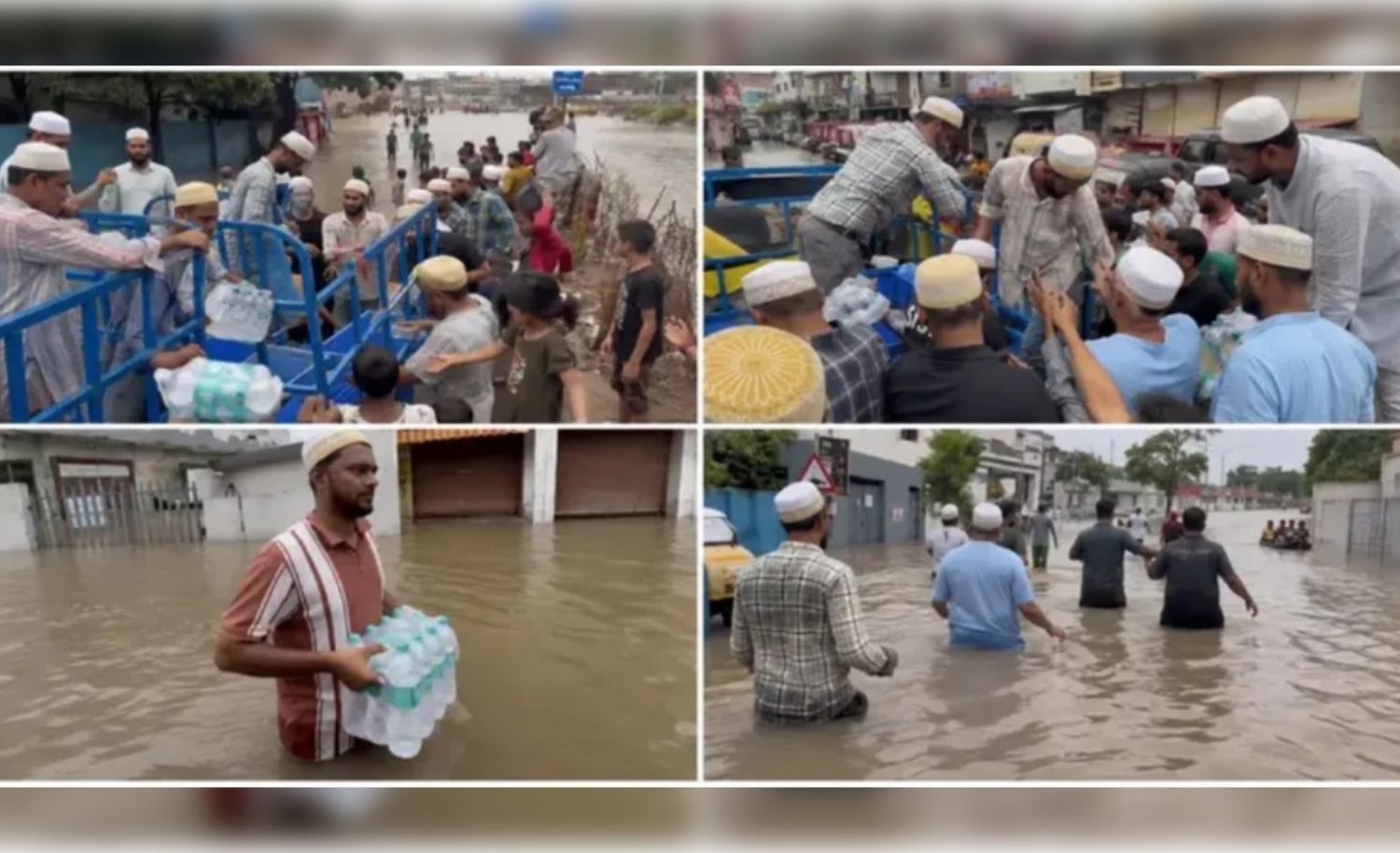 Muslim Volunteers Join Frontline Relief Work as Gujarat Battles Severe Floods