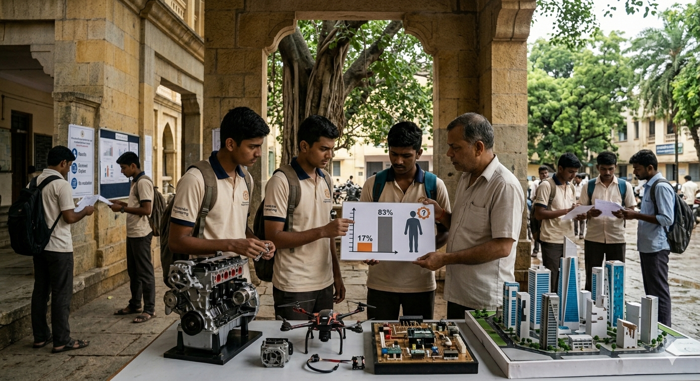 Only 17 Percent of Engineering Graduates in Karnataka Found Employable, Report Reveals