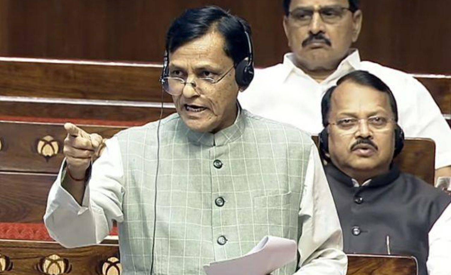 Opposition Protests as Government Introduces Bill on Respect for Vande Mataram in Rajya Sabha