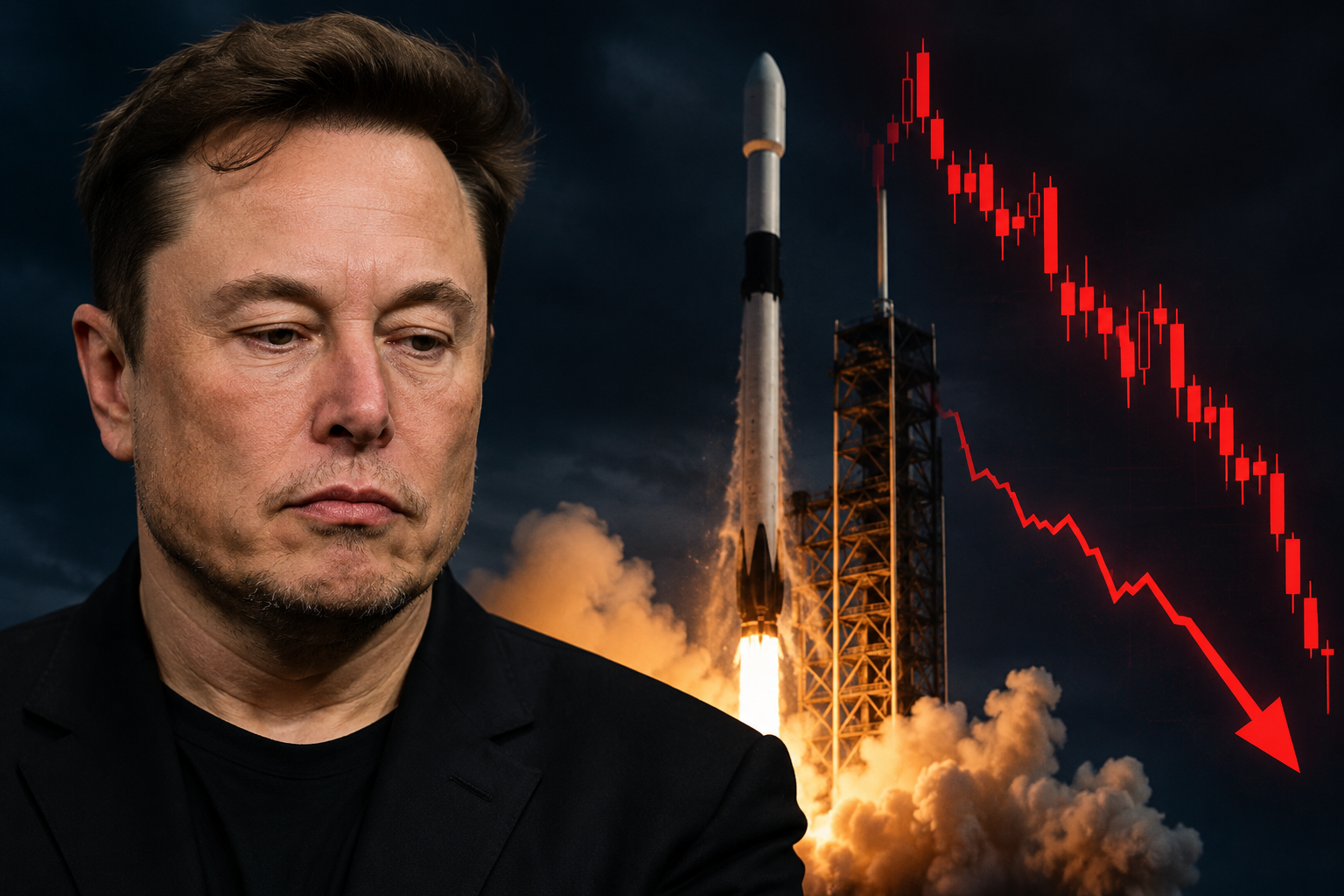 SpaceX Loses Over 600 Billion Dollars in Three Days After Market Debut