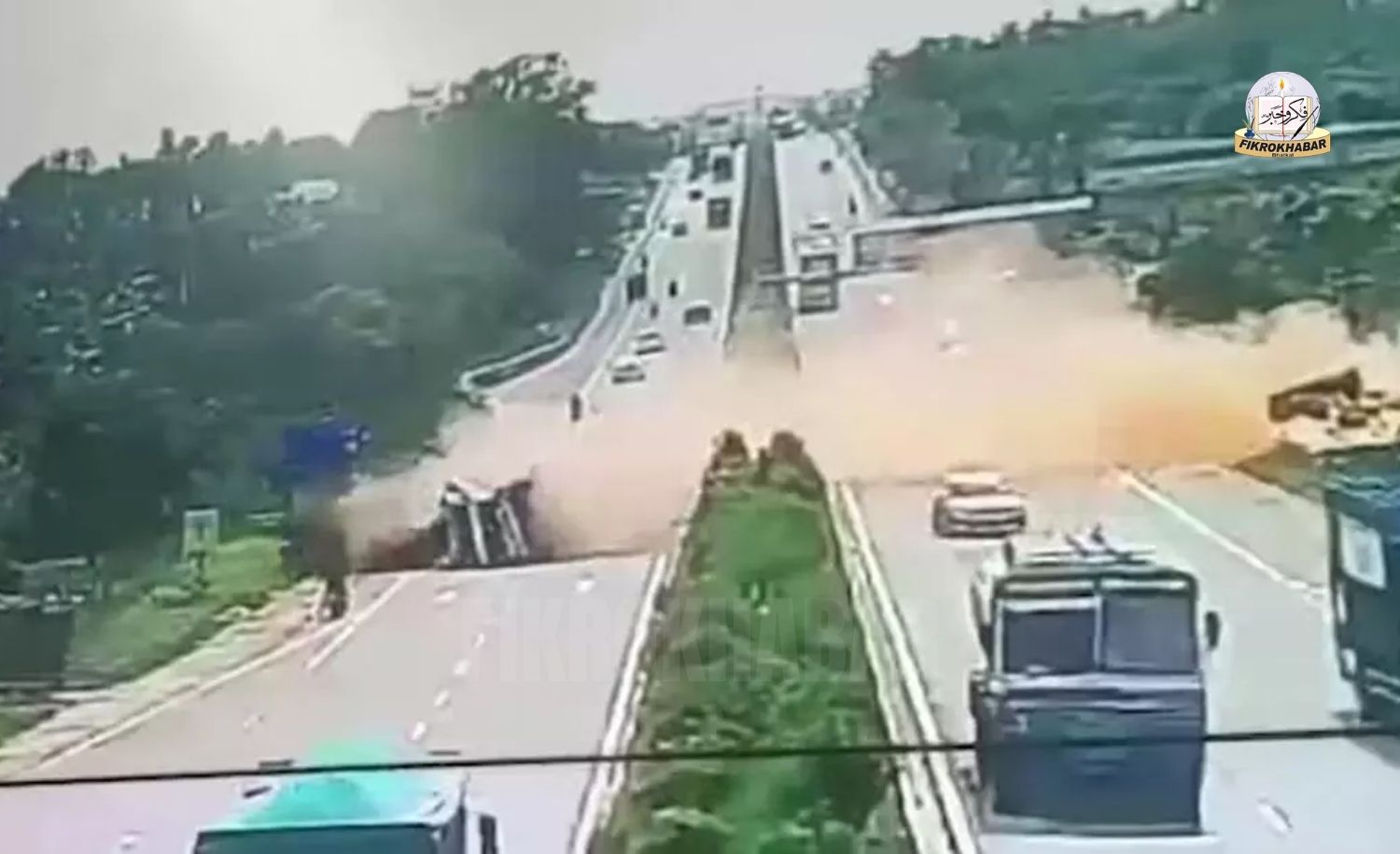 Three Injured After Truck Crosses Divider and Crashes Into SUV on NH 648 Near Bengaluru